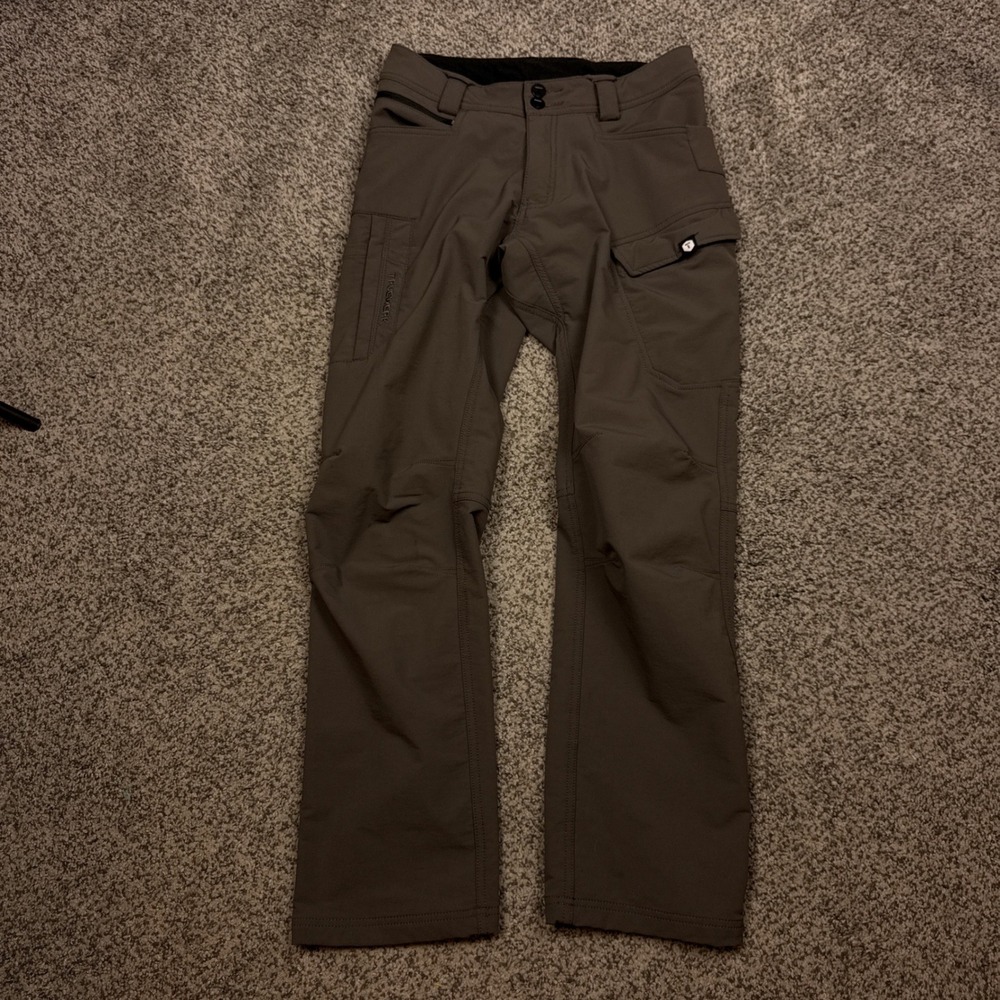 Truewerk T1 Werkpants Mens 28x30 Gray Technical Cargo Work Pants Utility Hiking